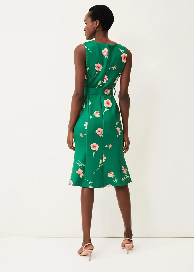 Women Phase Eight Occasion Dresses Anais Scuba Dress Jade