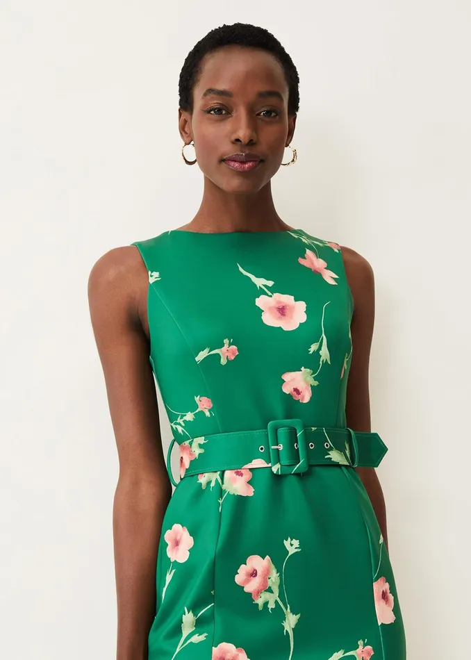 Women Phase Eight Occasion Dresses Anais Scuba Dress Jade