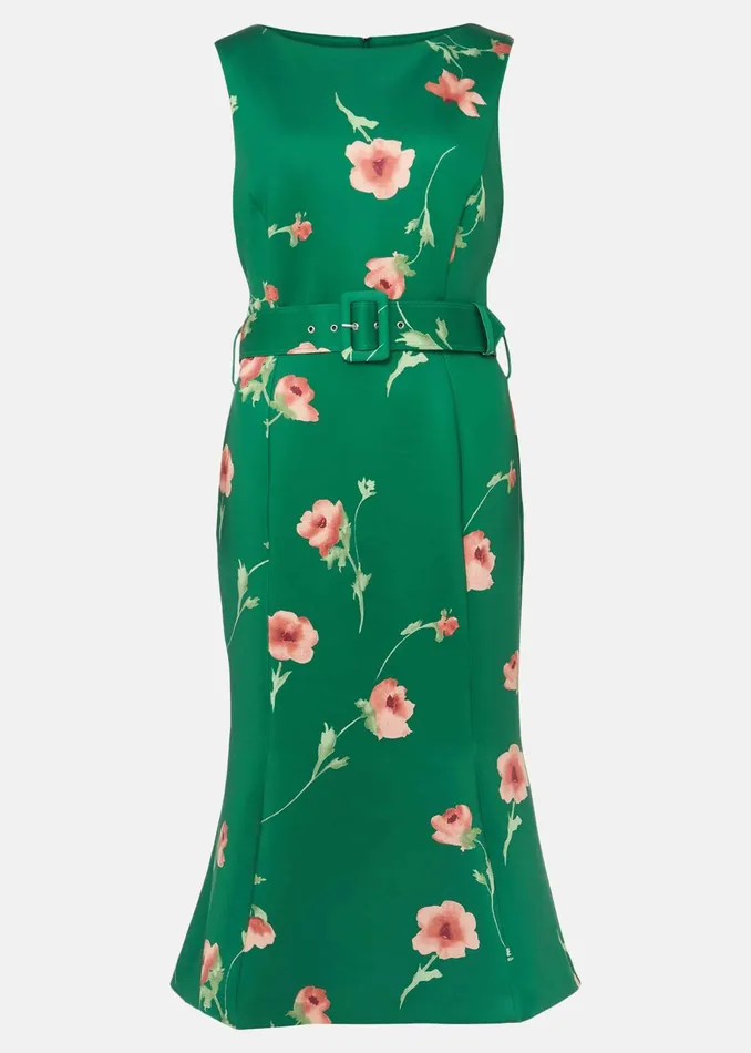 Women Phase Eight Occasion Dresses Anais Scuba Dress Jade
