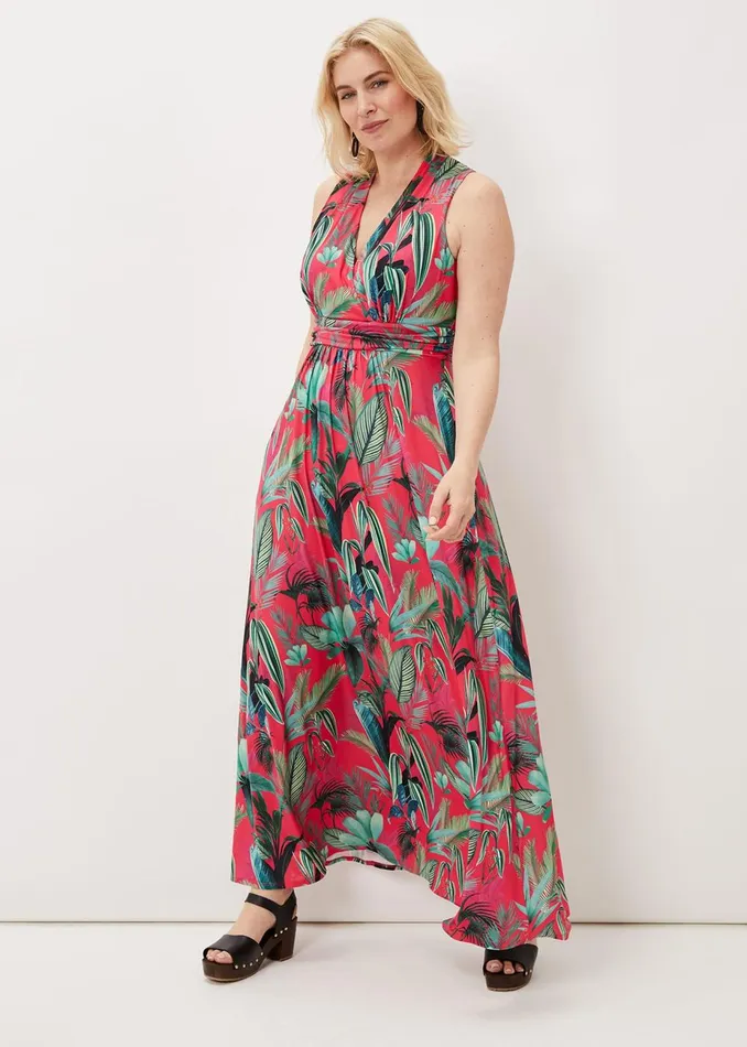 Women Phase Eight Occasion Dresses Antonia Jersey Palm Print Maxi Dress Multicoloured Women Phase Eight Occasion Dresses Antonia Jersey Palm Print Maxi Dress Multicoloured