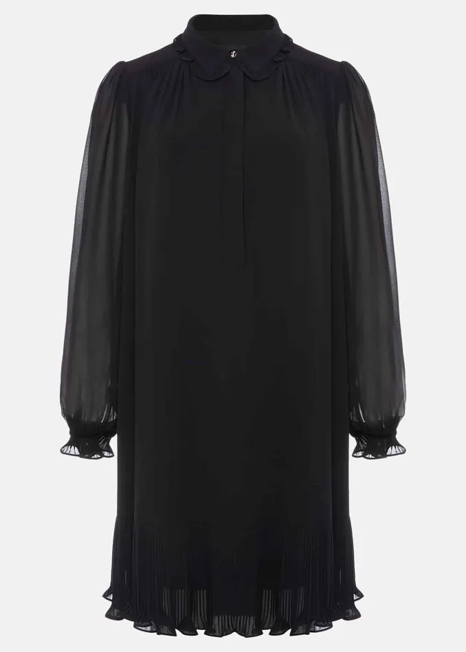 Women Phase Eight Occasion Dresses April Pleat Dress Black