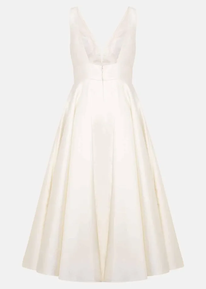 Women Phase Eight Occasion Dresses Ariel Fit And Flare Wedding Dress Ivory