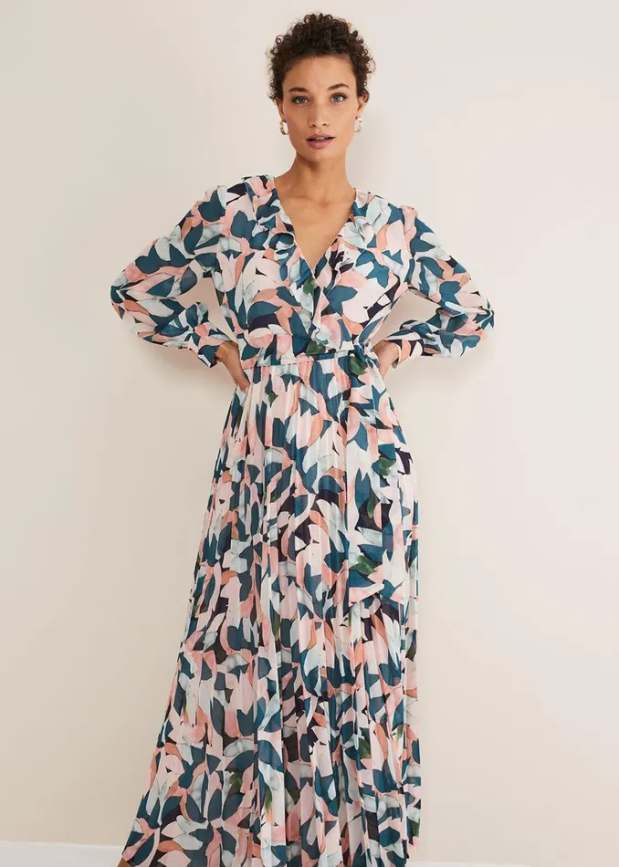 Women Phase Eight Occasion Dresses Averie Floral Maxi Dress Multicoloured