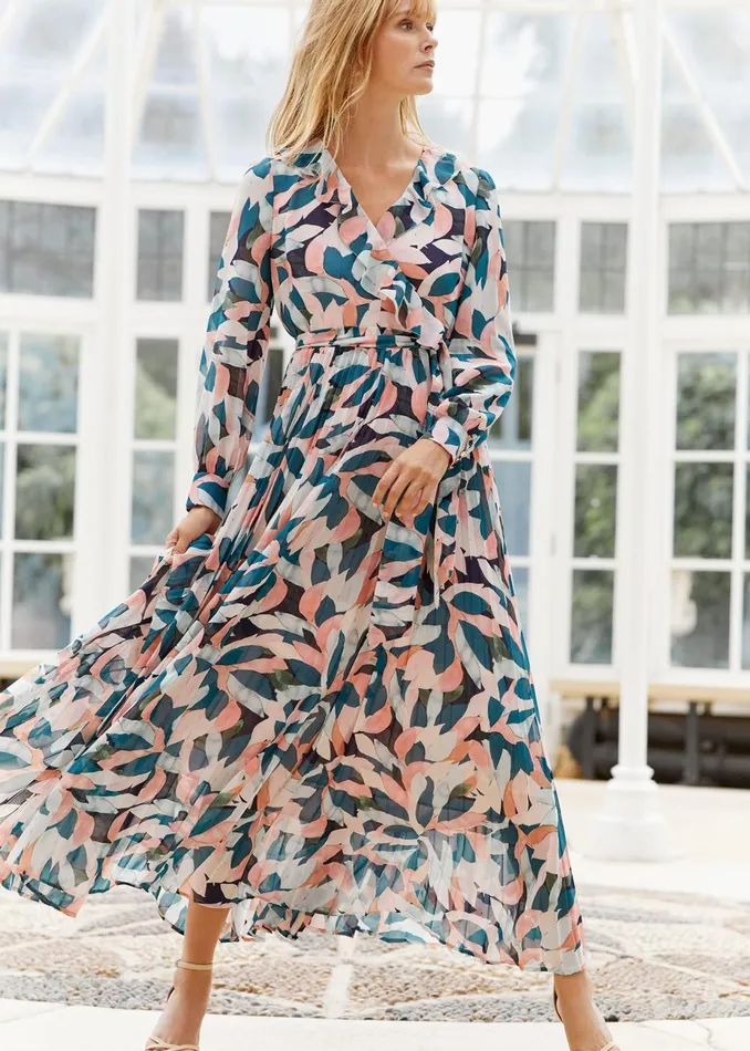 Women Phase Eight Occasion Dresses Averie Floral Maxi Dress Multicoloured