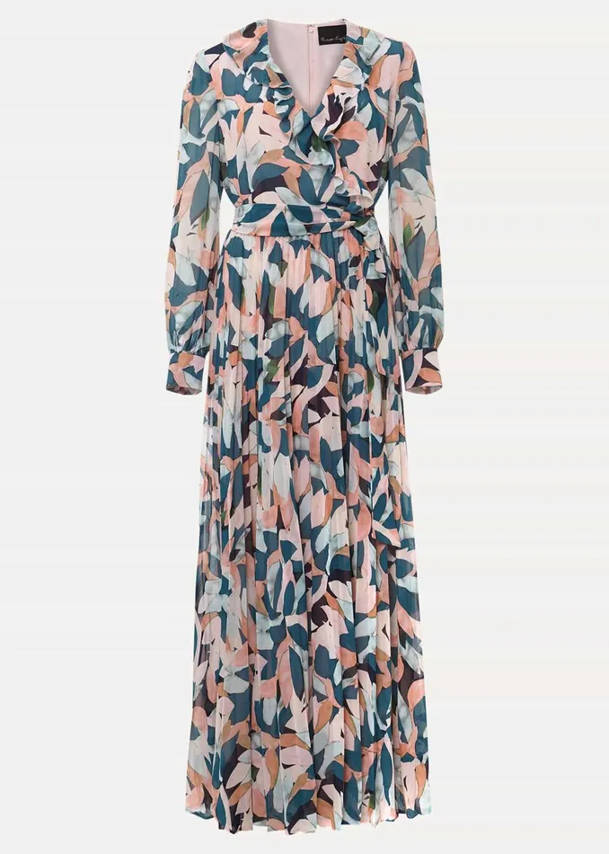 Women Phase Eight Occasion Dresses Averie Floral Maxi Dress Multicoloured