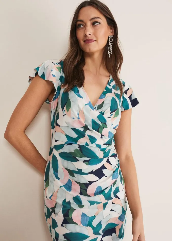 Women Phase Eight Occasion Dresses Averie Floral Midaxi Dress Multicoloured