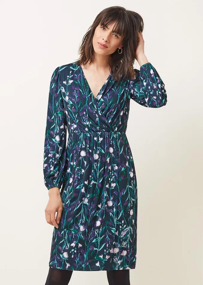 Women Phase Eight Occasion Dresses Beatrix Floral Jersey Dress Multicoloured