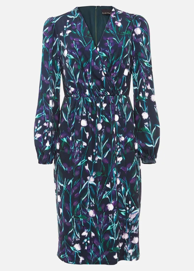 Women Phase Eight Occasion Dresses Beatrix Floral Jersey Dress Multicoloured