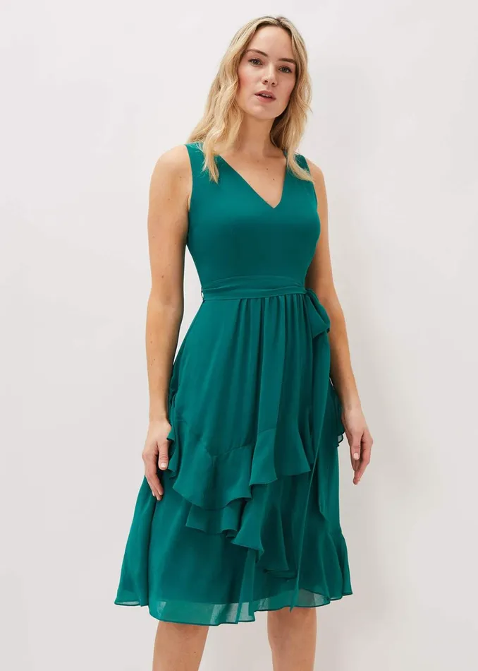 Women Phase Eight Occasion Dresses Breesha Dress Jade