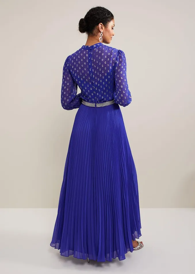 Women Phase Eight Occasion Dresses Charley Fil Coupe Maxi Dress Purple