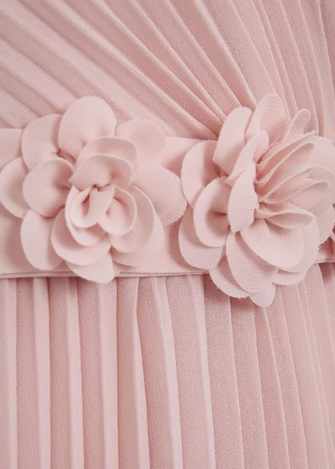 Women Phase Eight Occasion Dresses Cressida Pleat Midi Dress Antique Rose