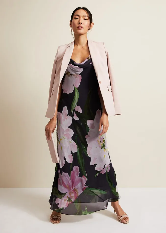 Women Phase Eight Occasion Dresses Esther Floral Maxi Dress Multicoloured
