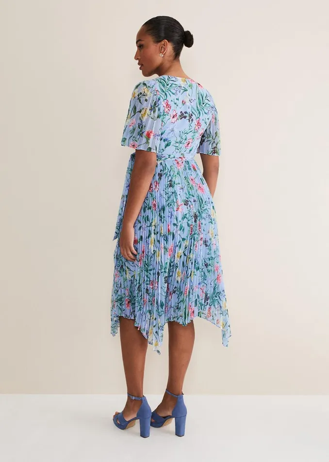 Women Phase Eight Occasion Dresses Kendall Floral Midi Dress Multicoloured