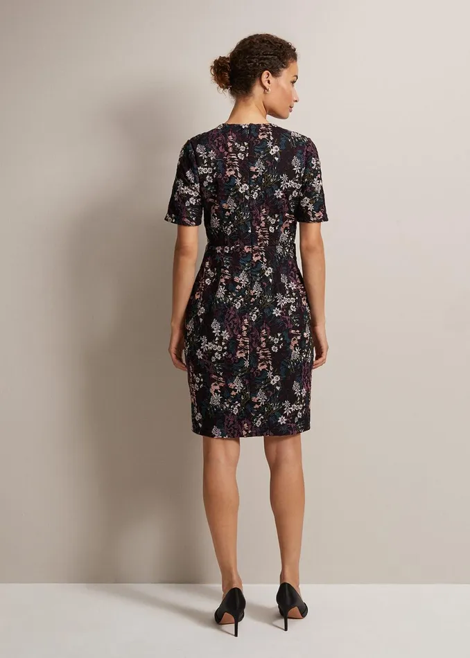 Women Phase Eight Occasion Dresses Keshia Floral Embroidered Mini Dress Multicoloured