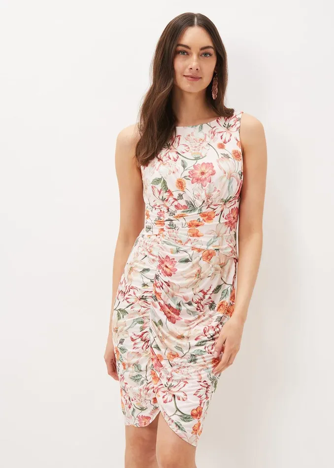 Women Phase Eight Occasion Dresses Larna Blush Jackie Dress Pinkmulti