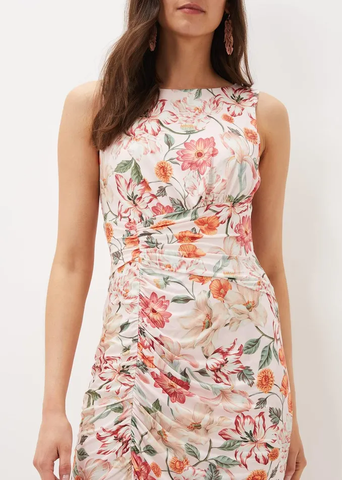 Women Phase Eight Occasion Dresses Larna Blush Jackie Dress Pinkmulti