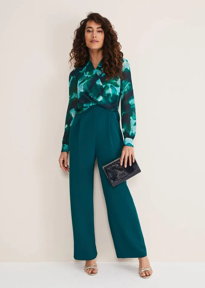 Women Phase Eight Occasion Dresses Lexi Print Jumpsuit Multicoloured