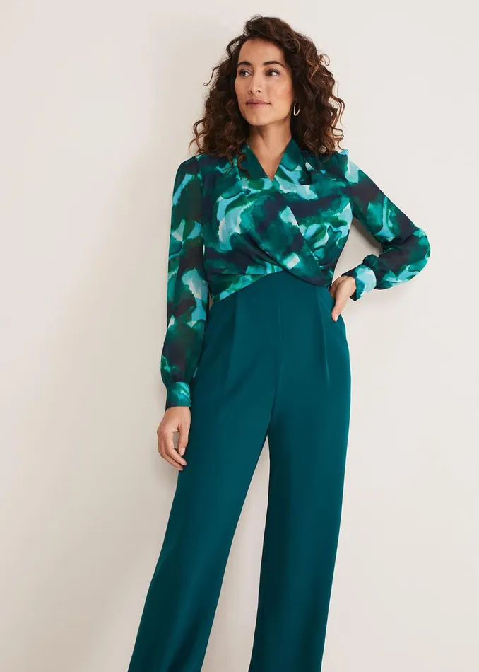 Women Phase Eight Occasion Dresses Lexi Print Jumpsuit Multicoloured