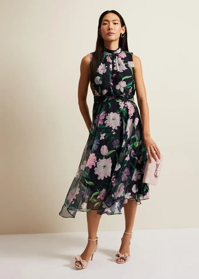 Women Phase Eight Occasion Dresses Lucinda Floral Dress Multicoloured