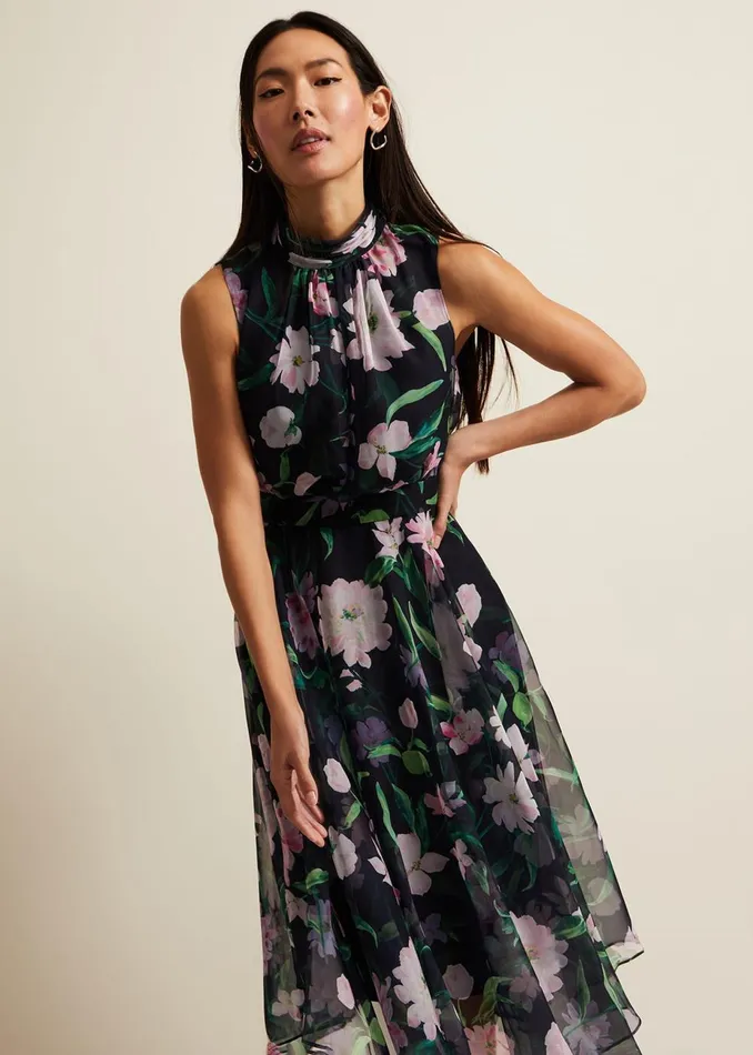Women Phase Eight Occasion Dresses Lucinda Floral Dress Multicoloured