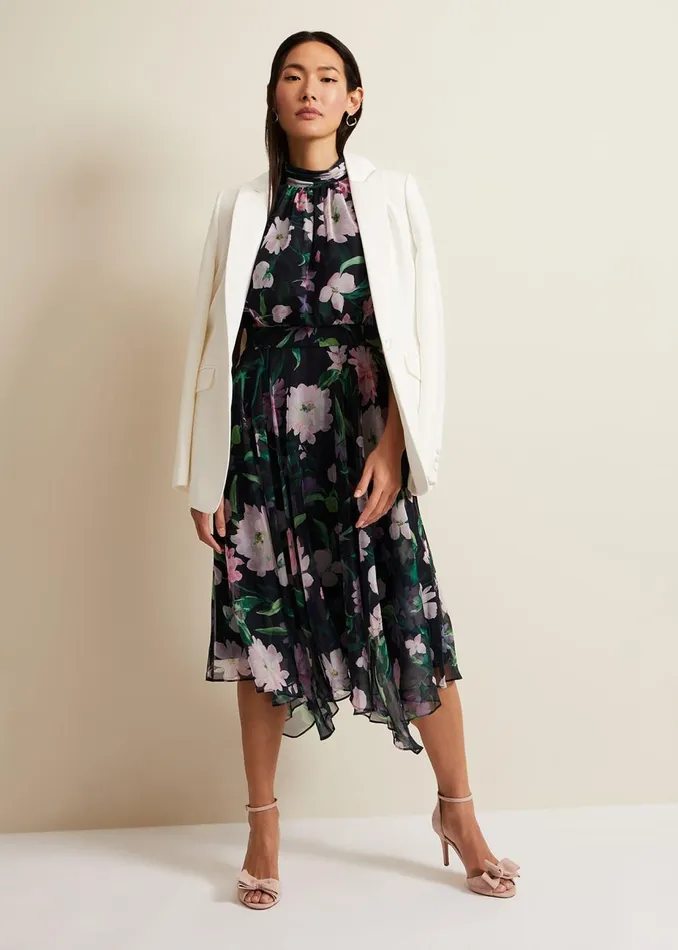 Women Phase Eight Occasion Dresses Lucinda Floral Dress Multicoloured