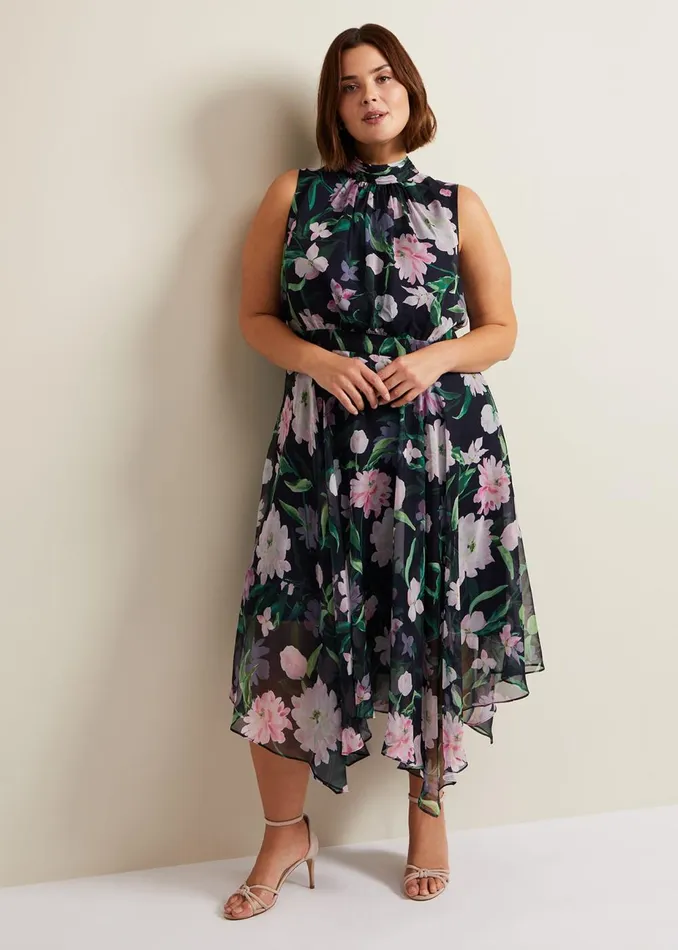 Women Phase Eight Occasion Dresses Lucinda Floral Dress Multicoloured