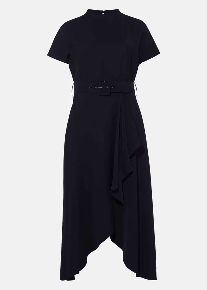 Women Phase Eight Occasion Dresses Mylee Belted Dress Navy