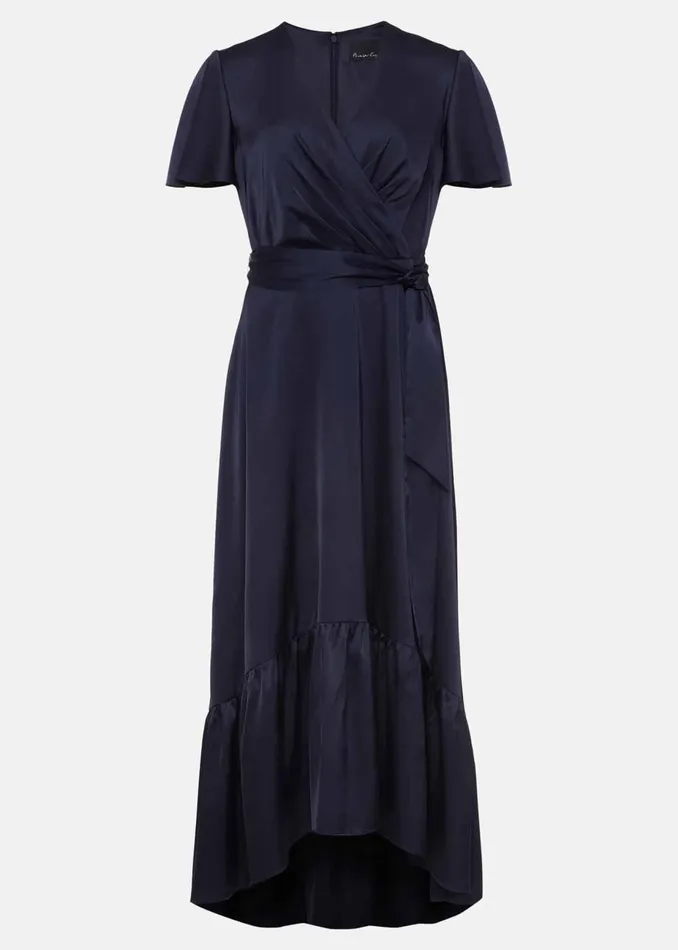 Women Phase Eight Occasion Dresses Nancie Eclipse Hem Dress Navy