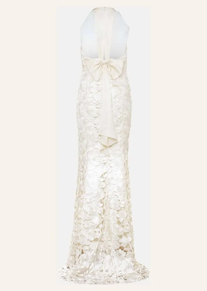 Women Phase Eight Occasion Dresses Olivia Bridal Lace Maxi Dress Ivory