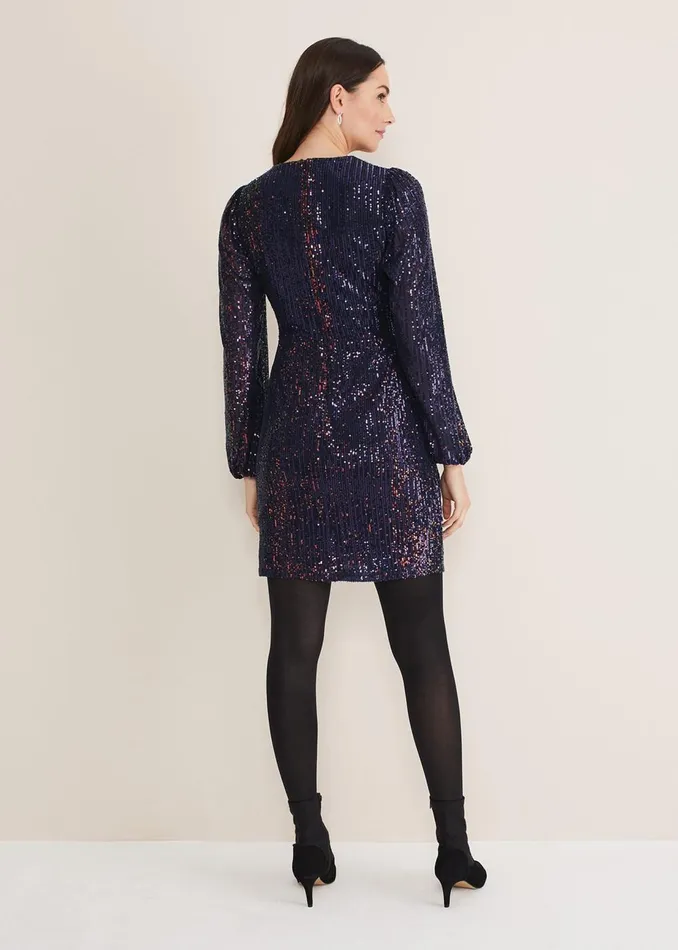 Women Phase Eight Occasion Dresses Orianne Sequin Dress Multicoloured