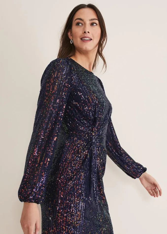 Women Phase Eight Occasion Dresses Orianne Sequin Dress Multicoloured