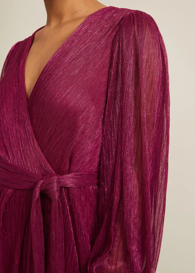 Women Phase Eight Occasion Dresses Petite Brielle Wrap Maxi Dress Pink
