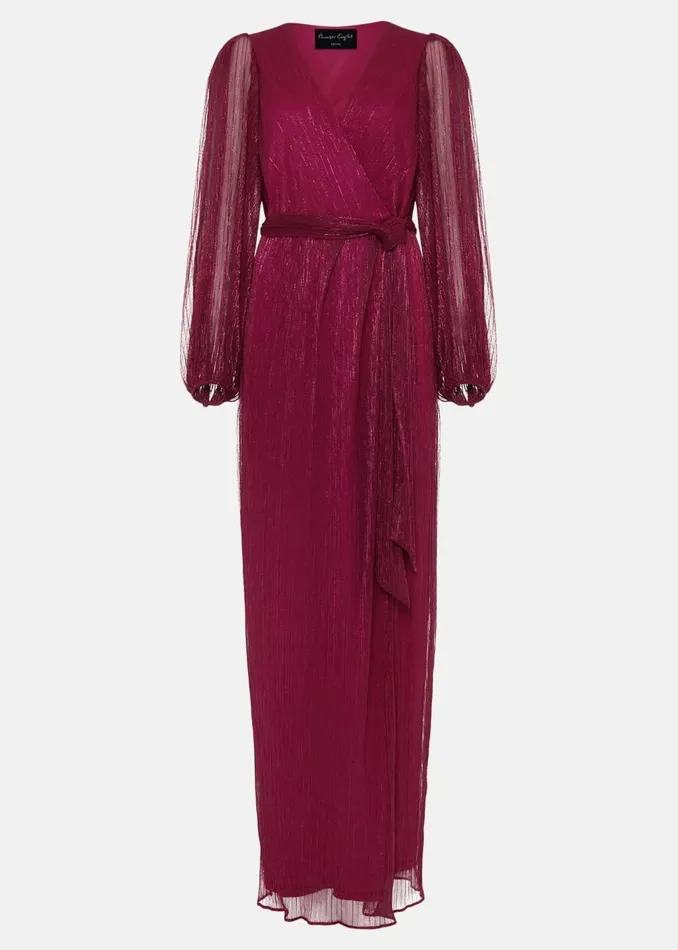 Women Phase Eight Occasion Dresses Petite Brielle Wrap Maxi Dress Pink