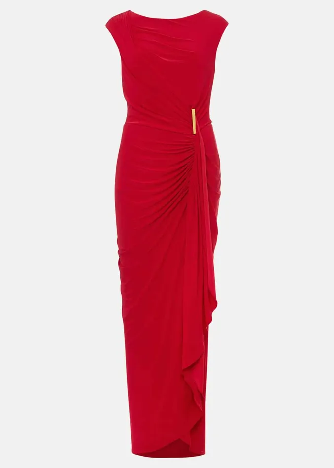 Women Phase Eight Occasion Dresses Petite Donna Maxi Dress Red
