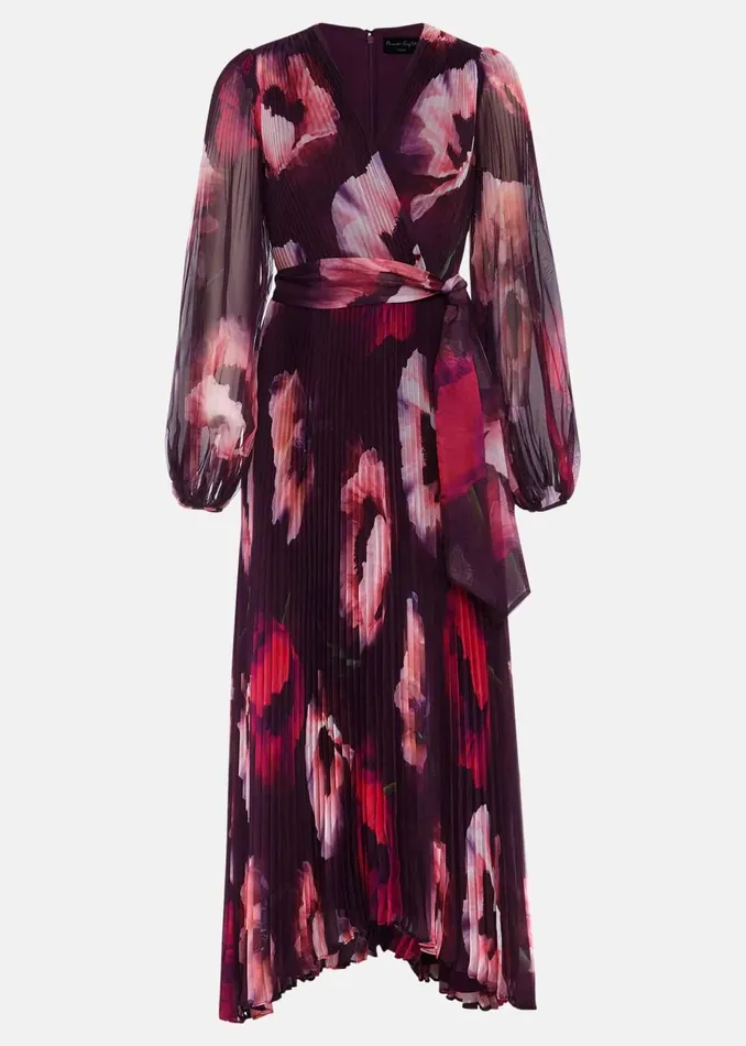 Women Phase Eight Occasion Dresses Petite Isadora Rose Printed Maxi Dress Multicoloured