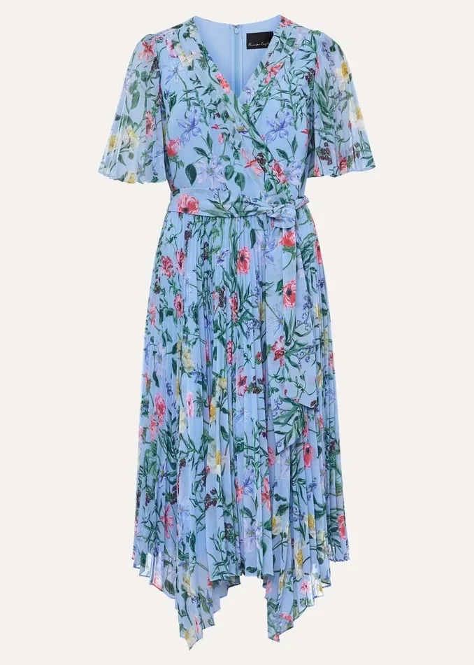 Women Phase Eight Occasion Dresses Petite Kendall Floral Midi Dress Multicoloured