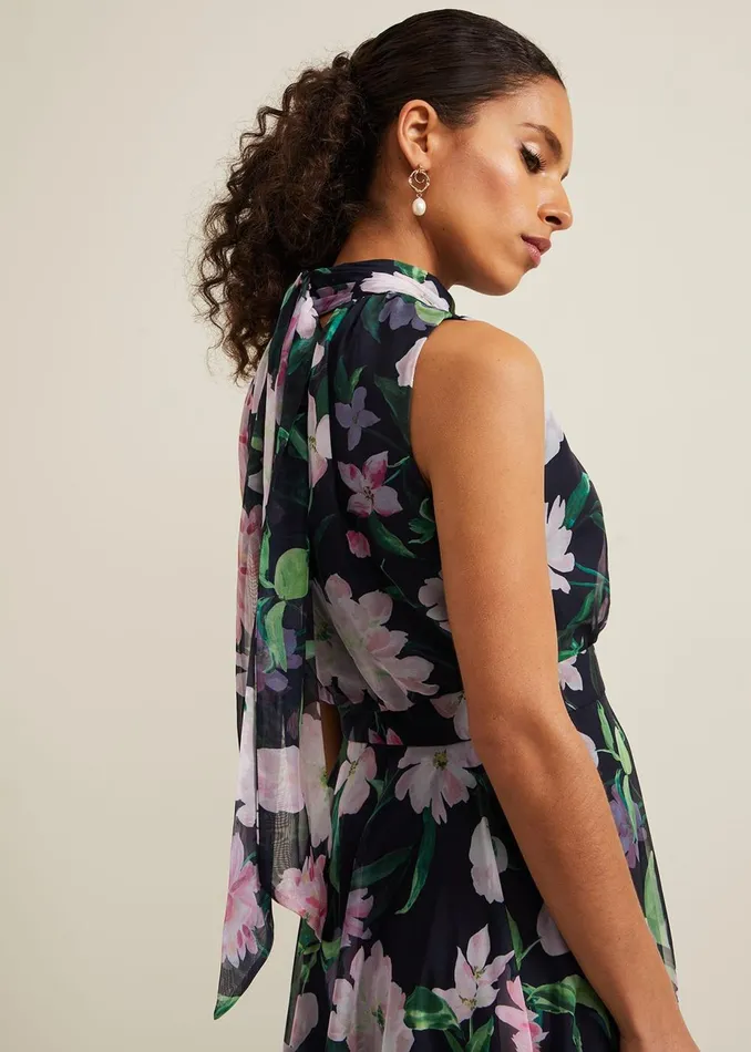 Women Phase Eight Occasion Dresses Petite Lucinda Floral Dress Multicoloured