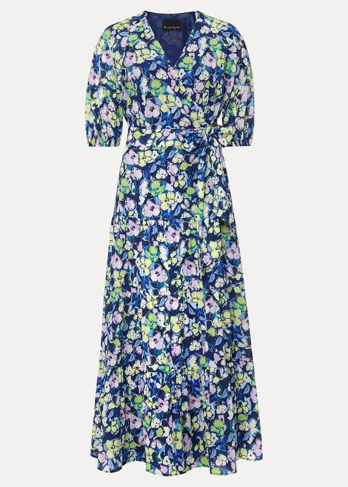 Women Phase Eight Occasion Dresses Petite Morven Maxi Dress Navymulti