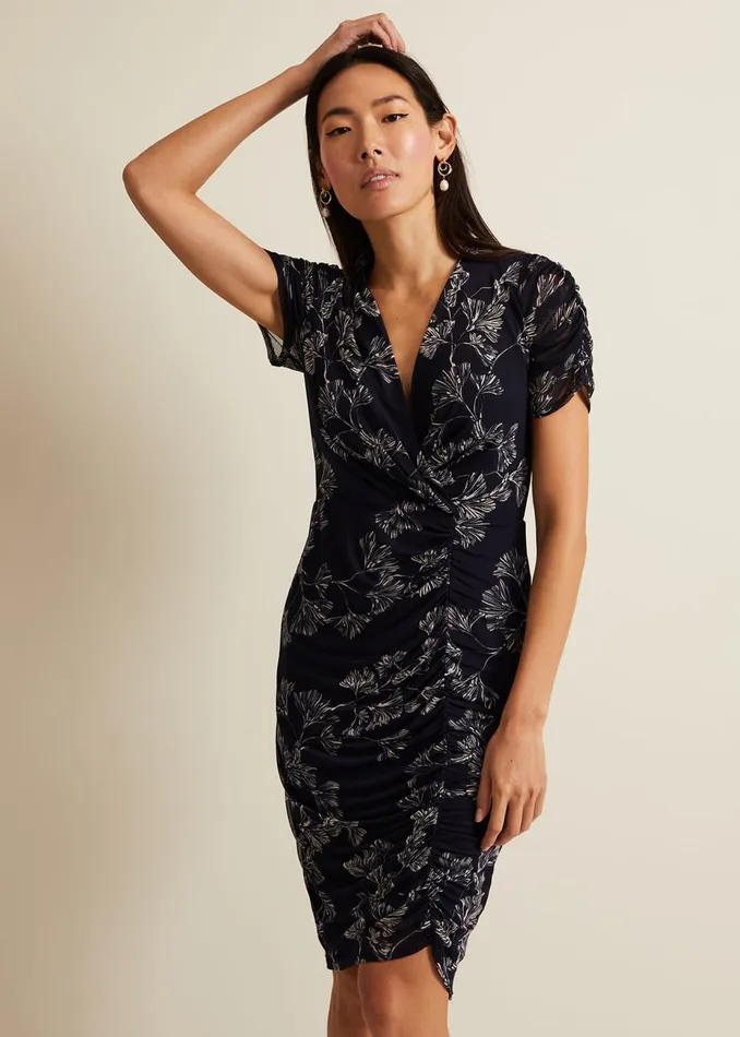 Women Phase Eight Occasion Dresses Remi Floral Mesh Dress Multicoloured