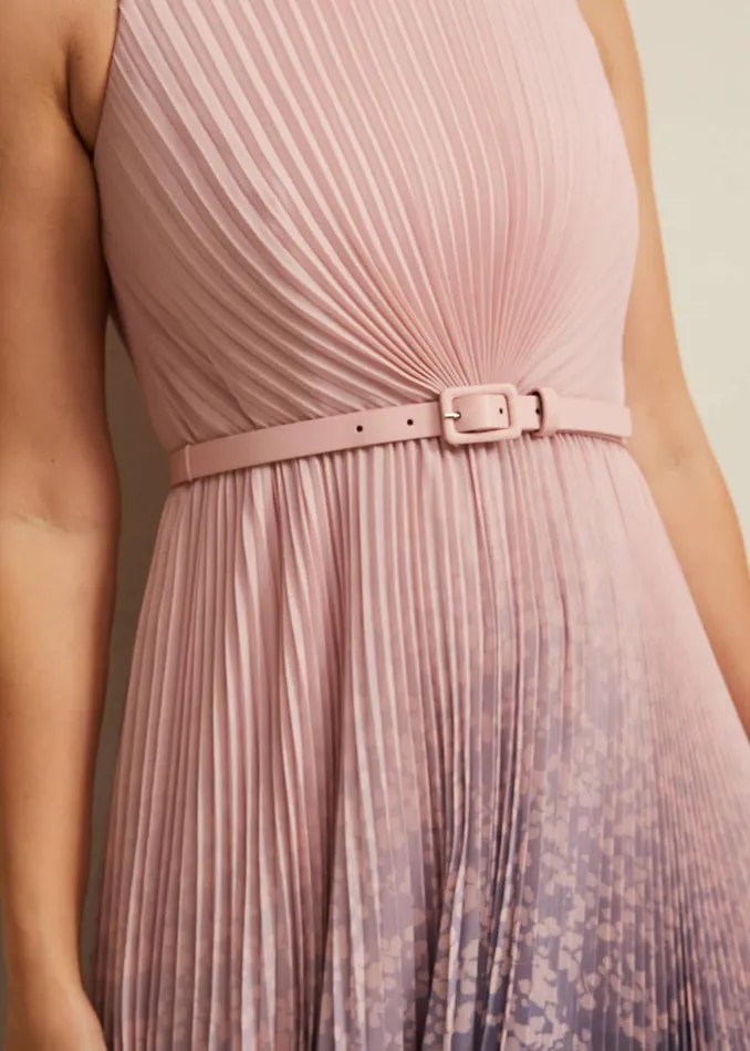 Women Phase Eight Occasion Dresses Simara Printed Midi Dress Multicoloured