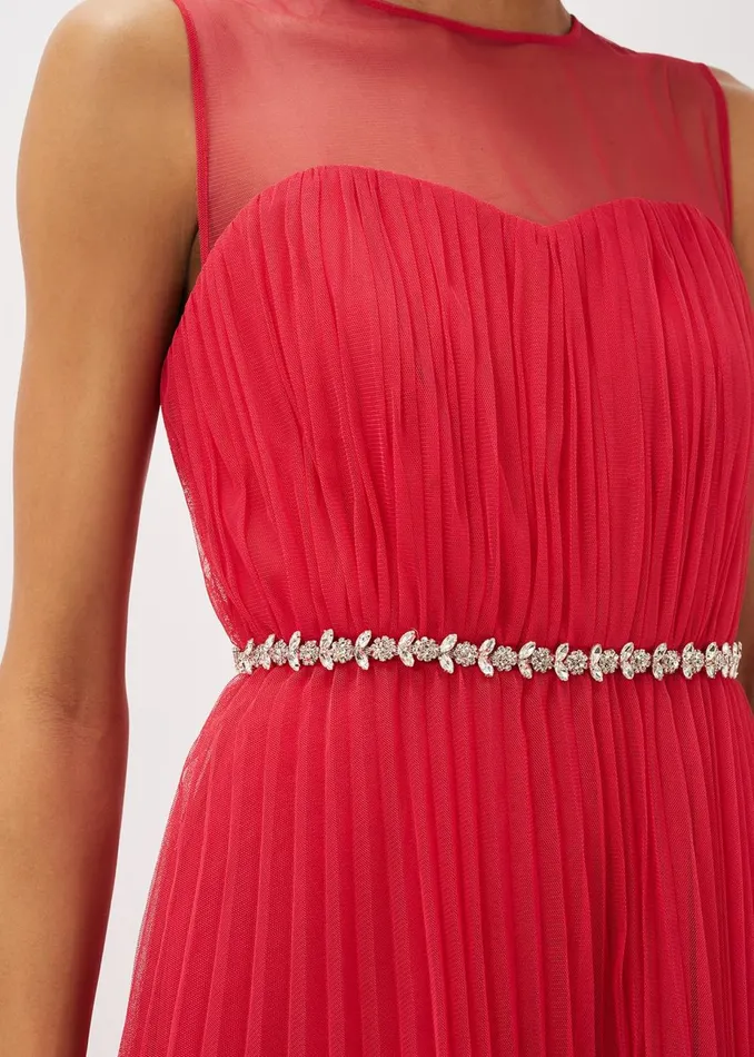 Women Phase Eight Occasion Dresses Tulisa Tulle Maxi Dress Lipstick
