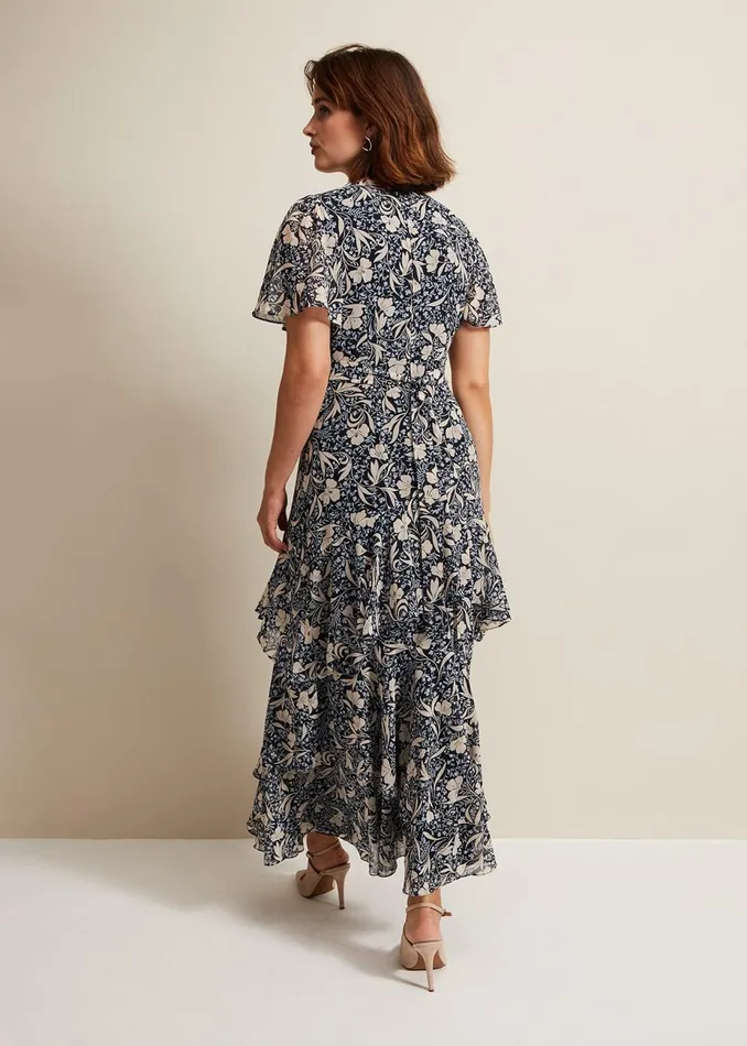 Women Phase Eight Occasion Dresses Tyanna Floral Maxi Dress Multicoloured
