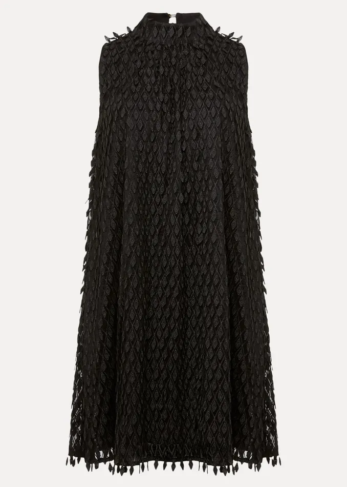 Women Phase Eight Occasion Dresses Zafia Black Shift Mini Dress Black