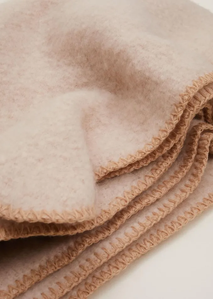 Women Phase Eight Scarves Blanket Scarf Oatmeal