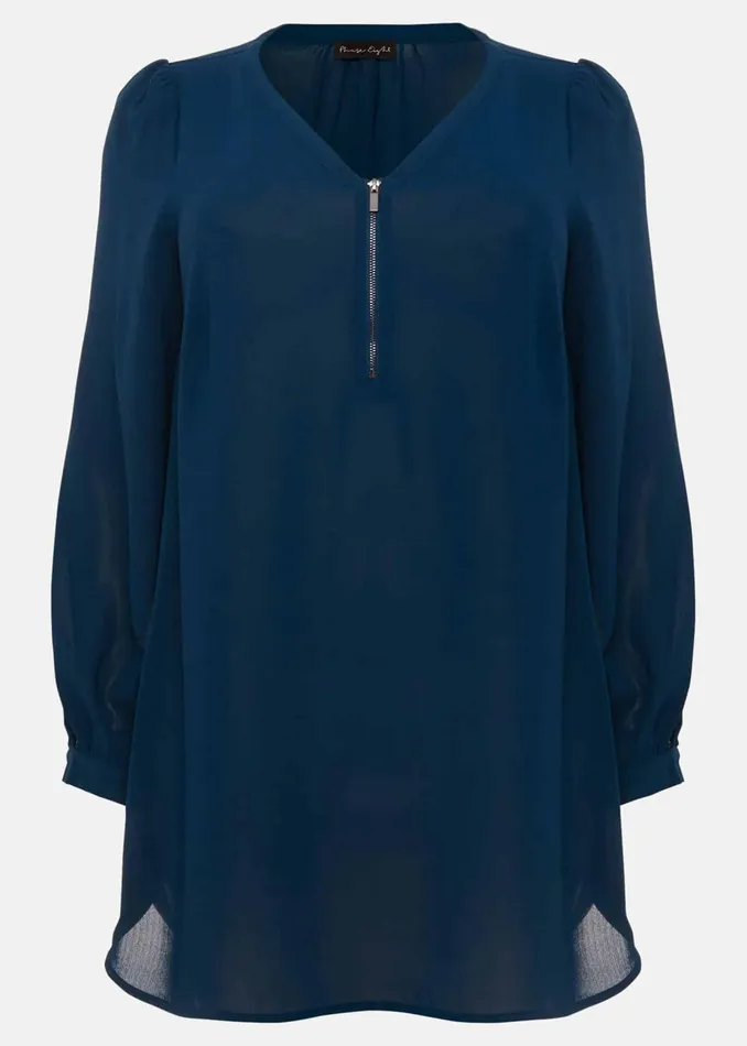 Women Phase Eight Shirts and Blouses Caelen Tunic Blouse Teal