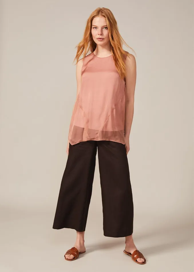 Women Phase Eight Shirts and Blouses Leowa Silk Blouse Blush