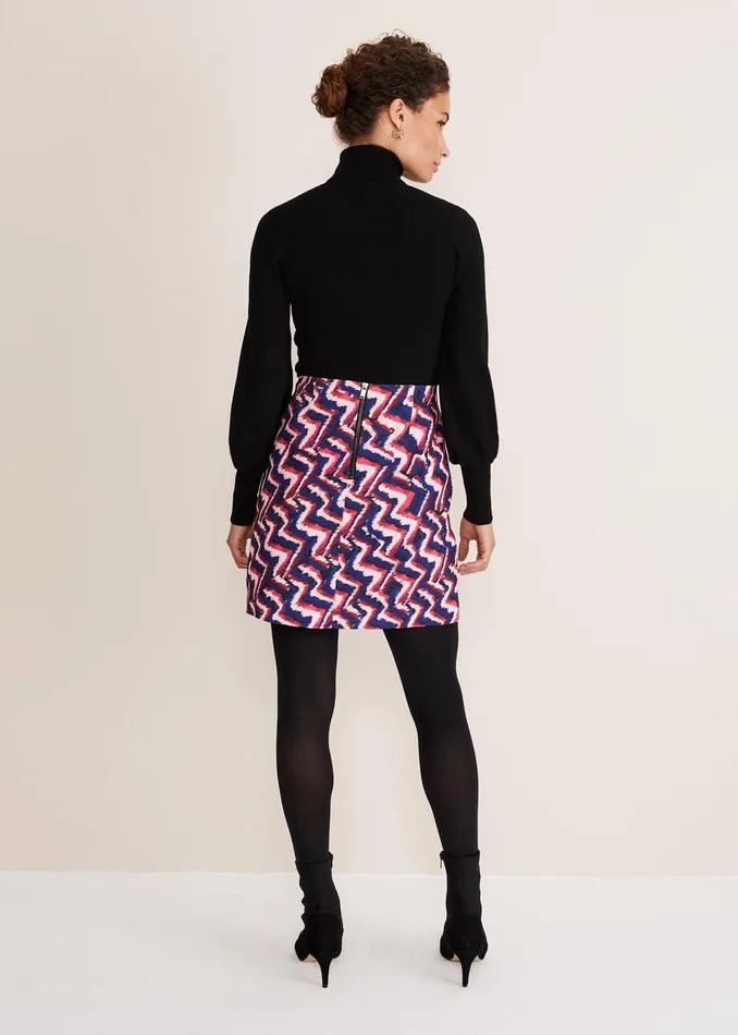 Women Phase Eight Skirts Dorothy Mini Skirt Pinkblue