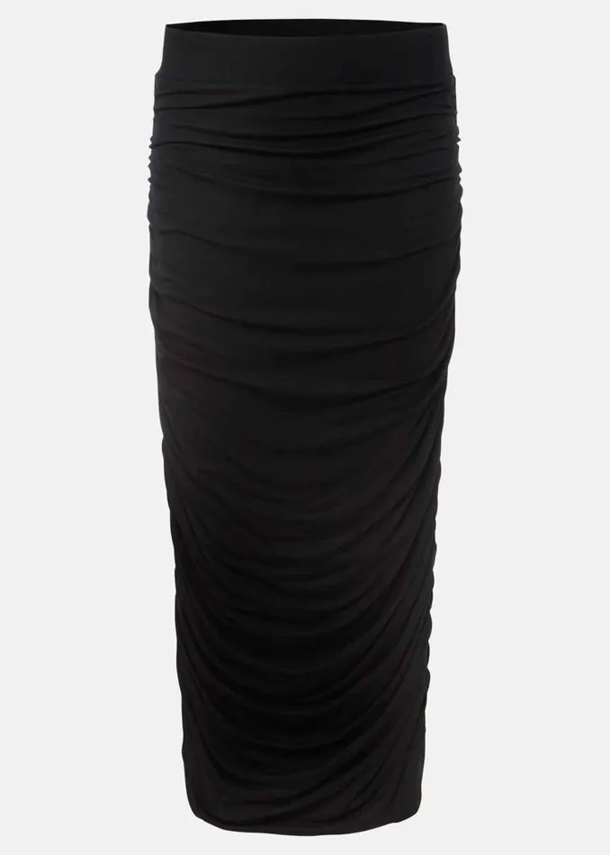 Women Phase Eight Skirts Kealey Ruched Skirt Black