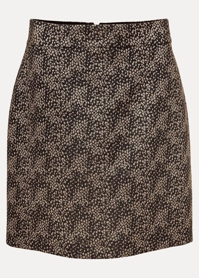 Women Phase Eight Skirts Kilah Jacquard Mini Skirt Gold