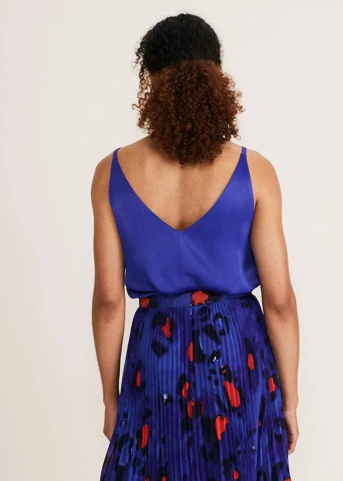 Women Phase Eight Tops and TShirts Alanis Cami Top Cobalt
